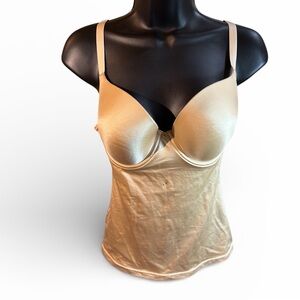 Women's Nude Shape-wear Tank w/ Bra Assets by Spanx